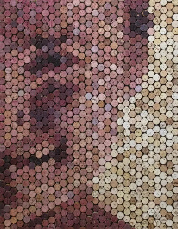 diy self portrait cork board