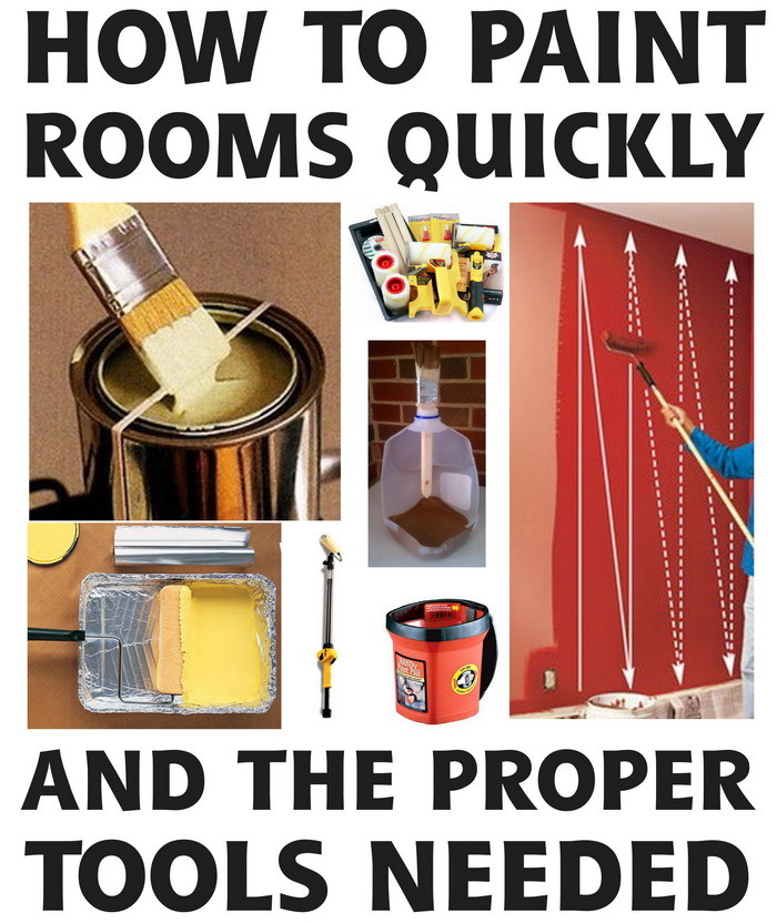 How To Easily Paint A Room With A Roller And Brush Tips And Tricks