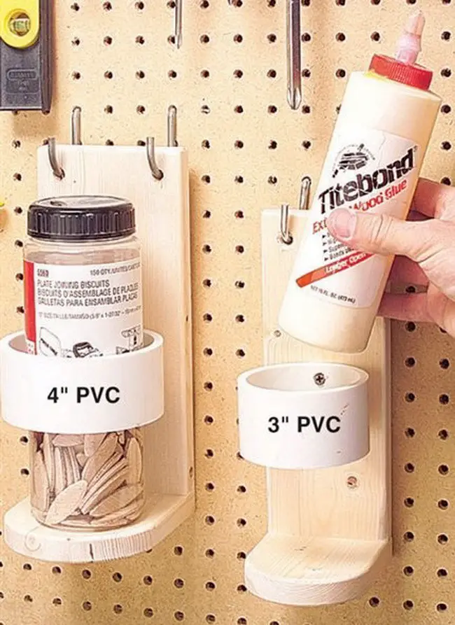 pvc pipe for tool holders