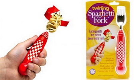 The Battery Operated Twirling Spaghetti Fork