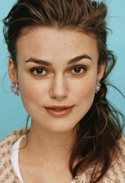 Kiera Knightly before and after photoshop