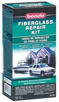 bondo fiberglass repair kit