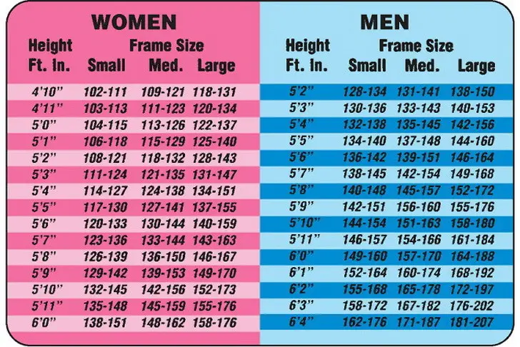 Bmi Body Mass Index Chart