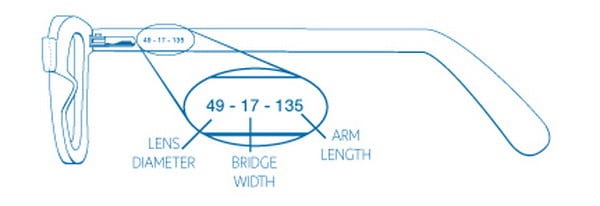 How To Find Out Your Eyeglasses Frame Measurements When Buying Online