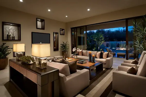 Unique Home Interior Living Space Layout Ideas_16
