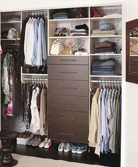 18 Wardrobe Closet Storage Ideas - Best Ways To Organize Clothes