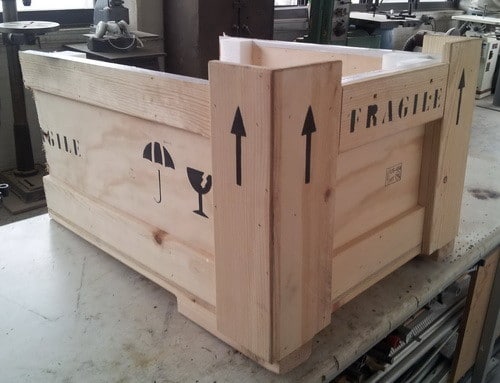 Wood Work Diy Shipping Crate PDF Plans