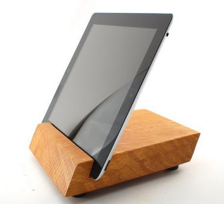 Oak iPad Stand