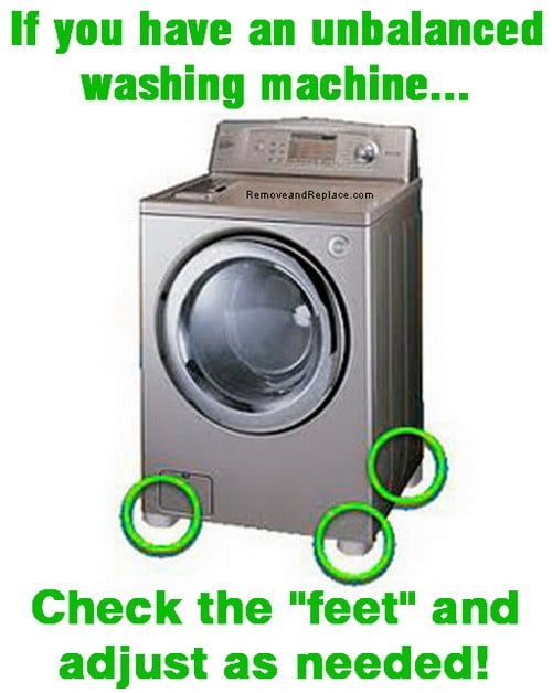 How To Fix And Stabilize An Unbalanced Washing Machine