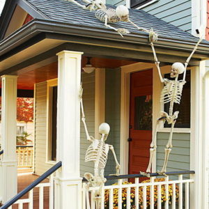 34 Scary Outdoor Halloween Decorations And Silhouette Ideas
