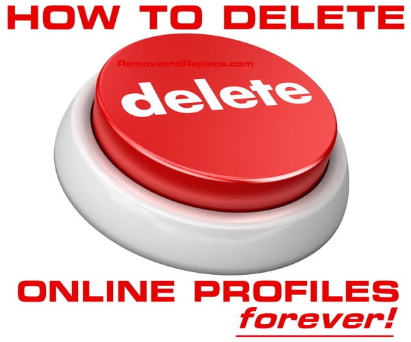 delete an online account