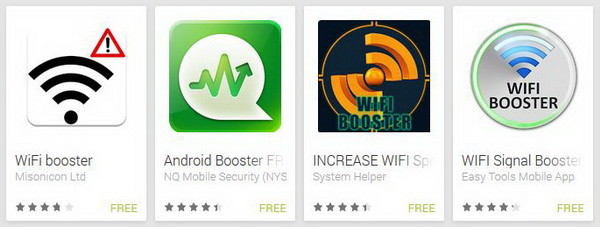 Android Apps on Google Play = wifi booster