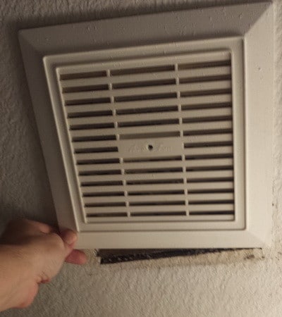 how to replace a noisy or broken bathroom vent exhaust fan