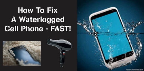 How To Dry Out A Wet Cell Phone - Dropped In The Toilet & Won't Turn On?