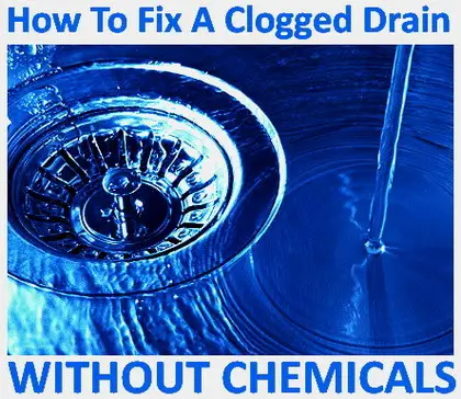 fix clogged drain 04