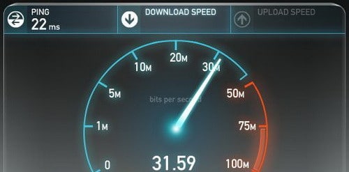 wireless internet connection speed test