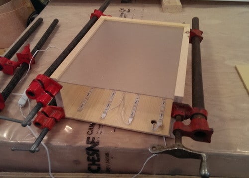 build led light table