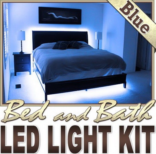 How To Build A Diy Floating Bed Frame With Led Lighting