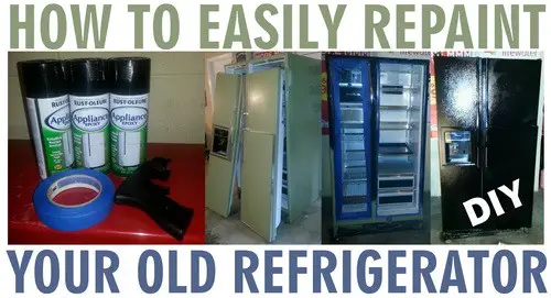 repaint fridge