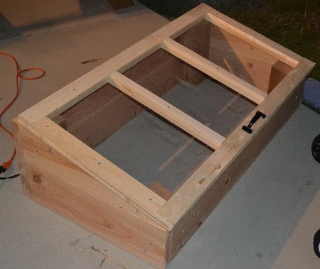 How To Build A DIY Cold Frame Greenhouse Garden Box