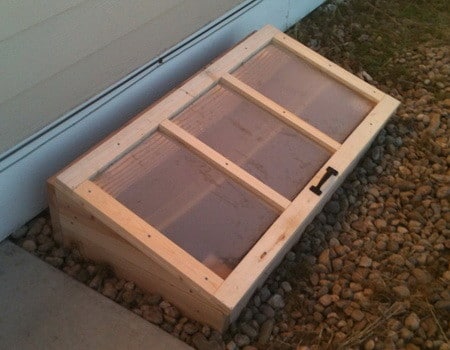 How To Build A DIY Cold Frame Greenhouse Garden Box 