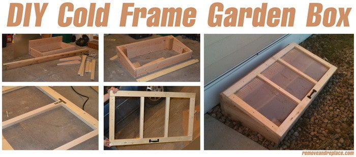 How To Build A DIY Cold Frame Greenhouse Garden Box