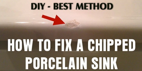 How To Fix A Chipped Porcelain Bathroom Sink Repair