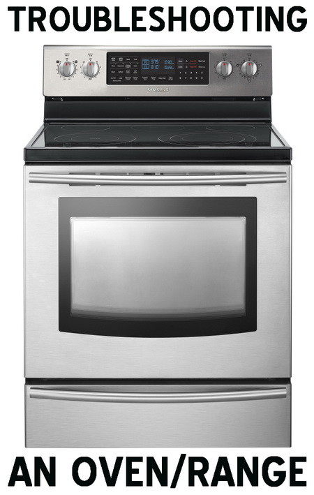 Oven Range Makes Clicking Sound Power Flickers Does Not Heat Troubleshooting Fault Error Codes