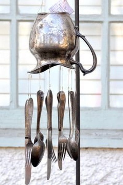 water pitcher wind chime