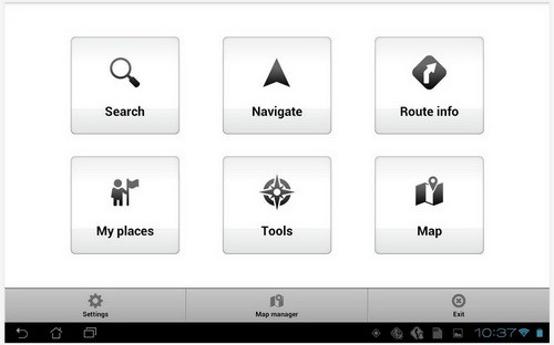 Mapfactor Android App Screenshot 