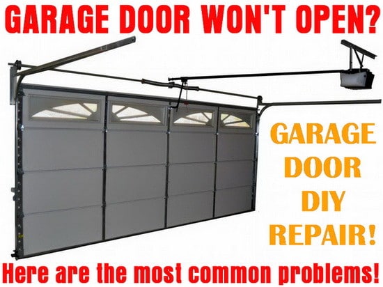 diy garage door opener repair