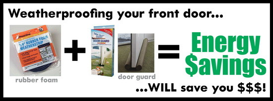 weatherproofing front doors