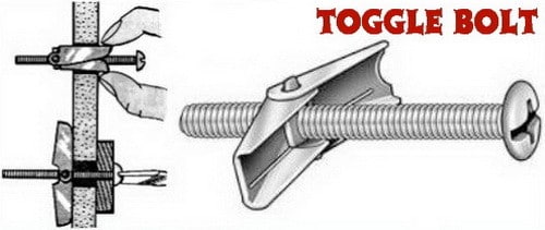Use a toggle bolt to fix loose bathroom towel bar