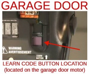craftsman garage door opener keypad reset