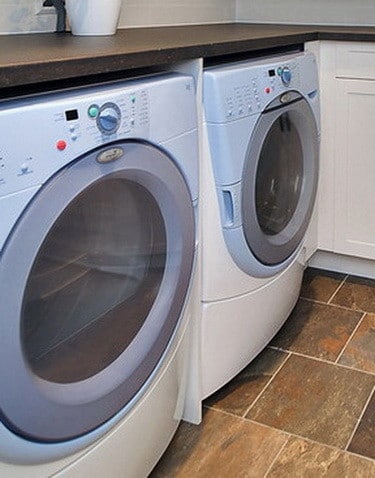 Countertop Built Over Washer Dryer