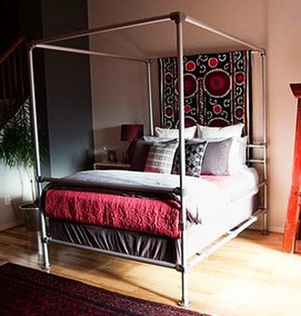 pvc canopy bed