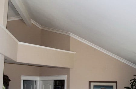 How to paint crown molding