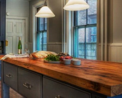 Kitchen Countertops Made of Wood_26