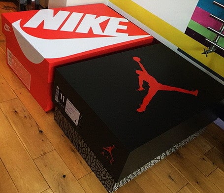 Big jordan hotsell shoe box storage