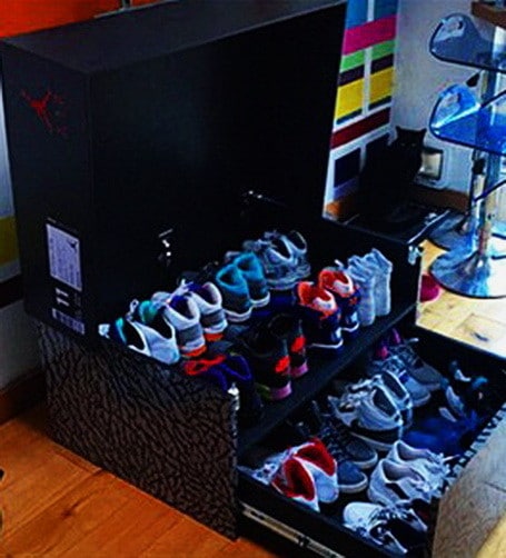 huge nike shoe box