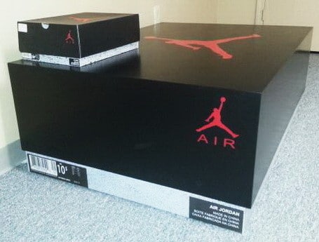 jordan shoe box chest