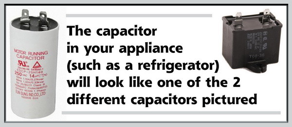 How To Test A Capacitor | RemoveandReplace.com refrigerator hard start wiring diagram 