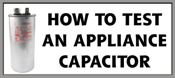 how to test capacitor