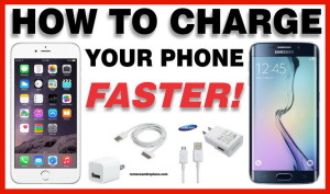 How To Make Your Phone Charge Faster