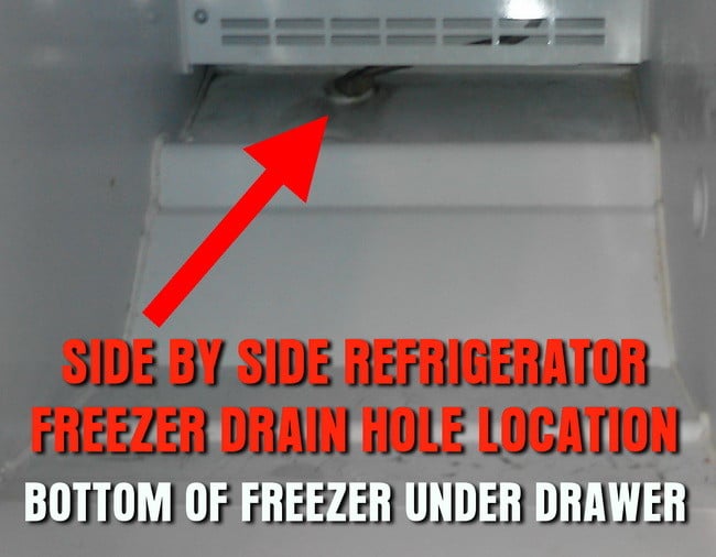 frigidaire unclog zer leaking