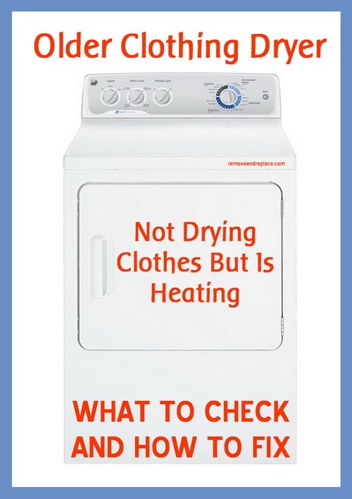 dryer gets really hot to the touch