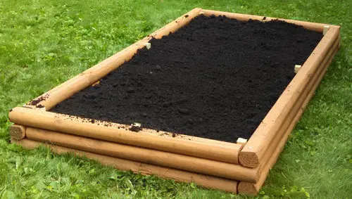 Raised Garden Bed With Landscaping Timbers, Build Raised Garden Bed Landscape Timbers