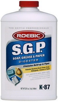 Roebic K-87-Q-4 SGP Soap, Grease And Paper Digester, 32-Ounce