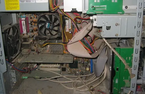 dusty computer