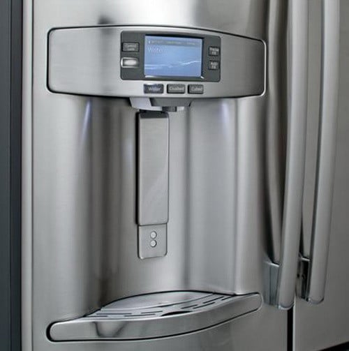 ge profile water cooler with mini fridge parts